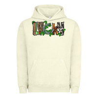 Pigment Pistachio Lucky horseshoe St. Patrick's Day Urban Hoodie - CowGirlArtShop