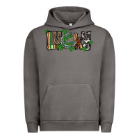 Pigment Tornado Lucky horseshoe St. Patrick's Day Urban Hoodie - CowGirlArtShop