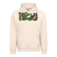 Sandshell Lucky horseshoe St. Patrick's Day Urban Hoodie - CowGirlArtShop