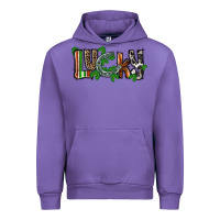 Tulip Lucky horseshoe St. Patrick's Day Urban Hoodie - CowGirlArtShop