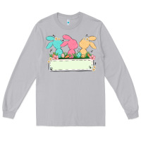 Moon Dust easter bunny trio Long Sleeve Tee - MaliasSmallBusiness