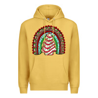 Antique Gold little debbie tree cakes rainbow Premium Hoodie - JahusDesignShop