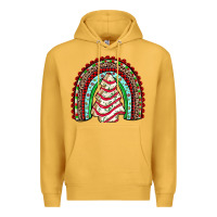 Mustard little debbie tree cakes rainbow Premium Hoodie - JahusDesignShop