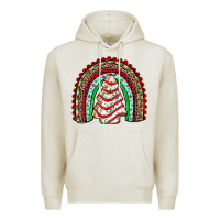 Oatmeal Heather little debbie tree cakes rainbow Premium Hoodie - JahusDesignShop