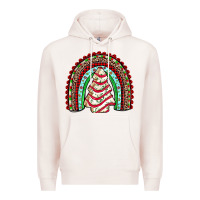 Pale Pink little debbie tree cakes rainbow Premium Hoodie - JahusDesignShop