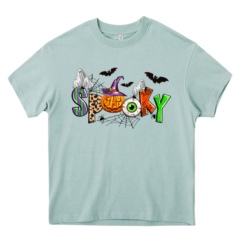Halloween Spooky Heavy Core Tee by Zillion Design Studio | Teevron