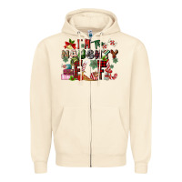 Sandshell im the naughty elf Zipper Hoodie - MaliasSmallBusiness