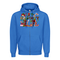True Royal im the naughty elf Zipper Hoodie - MaliasSmallBusiness