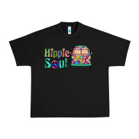 Black hippie soul caravan Urban Heavy Tee - BarkalooDesign