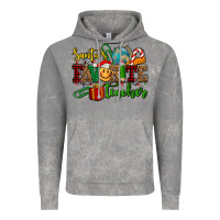 Santa's Favorite Teacher Vintage Hoodie | Teevron