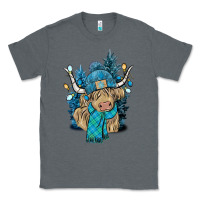 Winter Long Haired Cow Classic Tee | Teevron