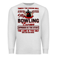 Oatmeal Heather My Bowling Premium Sweatshirt - Bettercallsaul