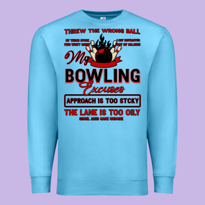 My Bowling Premium Sweatshirt Designed By Bettercallsaul