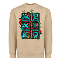 Mushroom mexico with roses Heavyweight Sweatshirt - Jasminsmagicworld