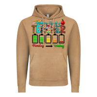 Vintage Camel battery life of a teacher monday friday Vintage Hoodie - RanaPortraitStore