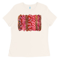 Bone valentine's day xoxo brushstroke Ladies Tee - RanaPortraitStore