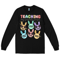Black teahing my favorite peeps Long Sleeve Tee - MaliasSmallBusiness