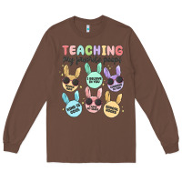 Chestnut teahing my favorite peeps Long Sleeve Tee - MaliasSmallBusiness