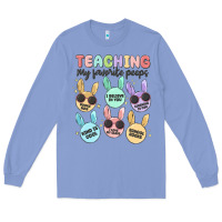 Colony Blue teahing my favorite peeps Long Sleeve Tee - MaliasSmallBusiness