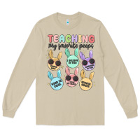 Mushroom teahing my favorite peeps Long Sleeve Tee - MaliasSmallBusiness