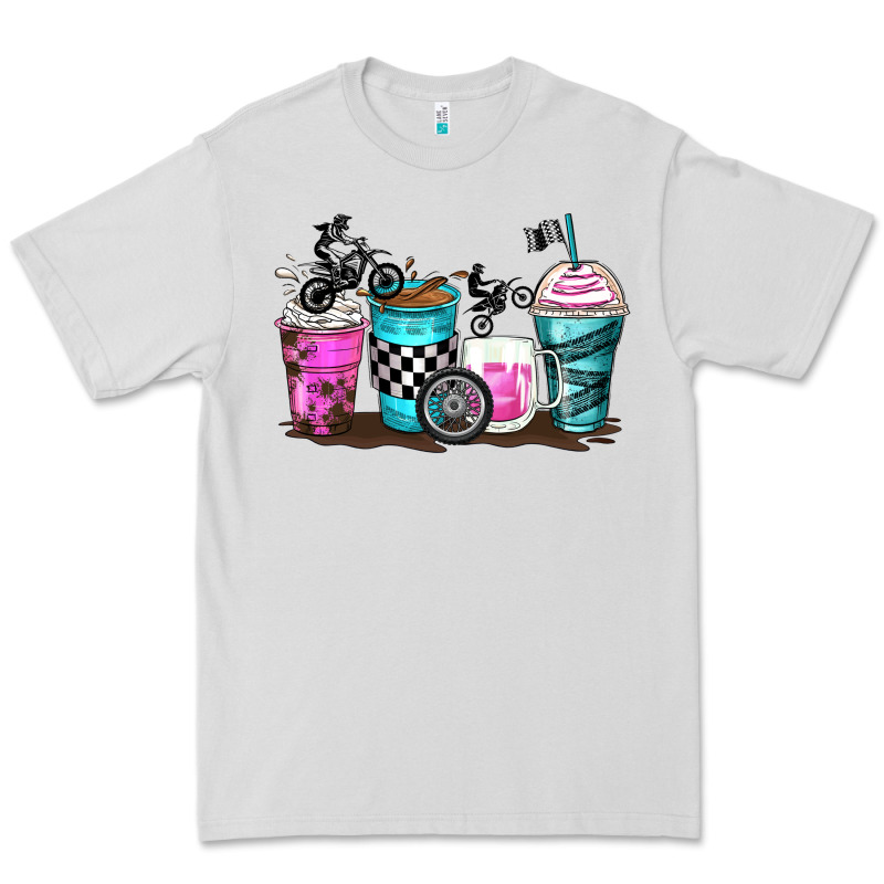 Motocross Coffee Cups Premium Tee by Zillion Design Studio | Teevron