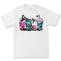 White motocross coffee cups Premium Tee - Zillion Design Studio