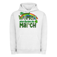 Pigment Lunar Rock Blessed women are born in March Urban Hoodie - CowGirlArtShop