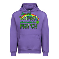 Tulip Blessed women are born in March Urban Hoodie - CowGirlArtShop