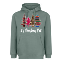 Sage Merry Christmas Pine Tree Heavyweight Hoodie - Bettercallsaul