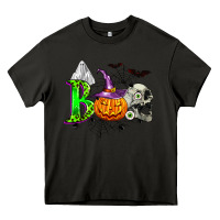 Asphalt boo halloween Heavy Core Tee - Zillion Design Studio