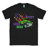 Black mardi gras with truck Classic Tee - AdoDesignShop