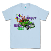 Dusty Blue mardi gras with truck Classic Tee - AdoDesignShop
