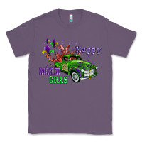 Lavender mardi gras with truck Classic Tee - AdoDesignShop