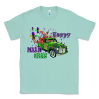 Seafoam mardi gras with truck Classic Tee - AdoDesignShop