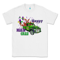 White mardi gras with truck Classic Tee - AdoDesignShop