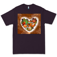 Plum western fall heart Premium Tee - AdoDesignShop