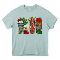 Arona lady of guadalupe coffee cups Heavy Core Tee - Zillion Design Studio