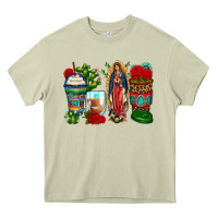 Mossy lady of guadalupe coffee cups Heavy Core Tee - Zillion Design Studio
