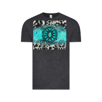 Vintage Black gemstone cowhide Vintage Tee - AdoDesignShop