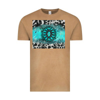 Vintage Camel gemstone cowhide Vintage Tee - AdoDesignShop
