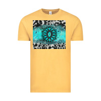 Vintage Mustard gemstone cowhide Vintage Tee - AdoDesignShop