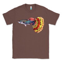 Chestnut Guppy Fish Classic Tee - LillyAllenDesigns
