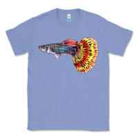 Colony Blue Guppy Fish Classic Tee - LillyAllenDesigns