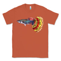 Copper Guppy Fish Classic Tee - LillyAllenDesigns