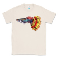 Natural Guppy Fish Classic Tee - LillyAllenDesigns