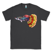 Smoke Guppy Fish Classic Tee - LillyAllenDesigns