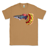 Toasted Coconut Guppy Fish Classic Tee - LillyAllenDesigns