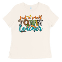 Bone just a small town teacher Ladies Tee - texasbilliewilder