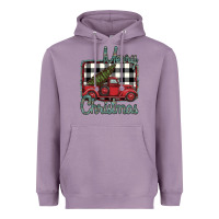 Lavender Merry Christmas Truck Heavyweight Hoodie - Bettercallsaul