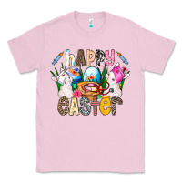 Bubblegum Pink Happy Easter Classic Tee - CowhideDigitalArt